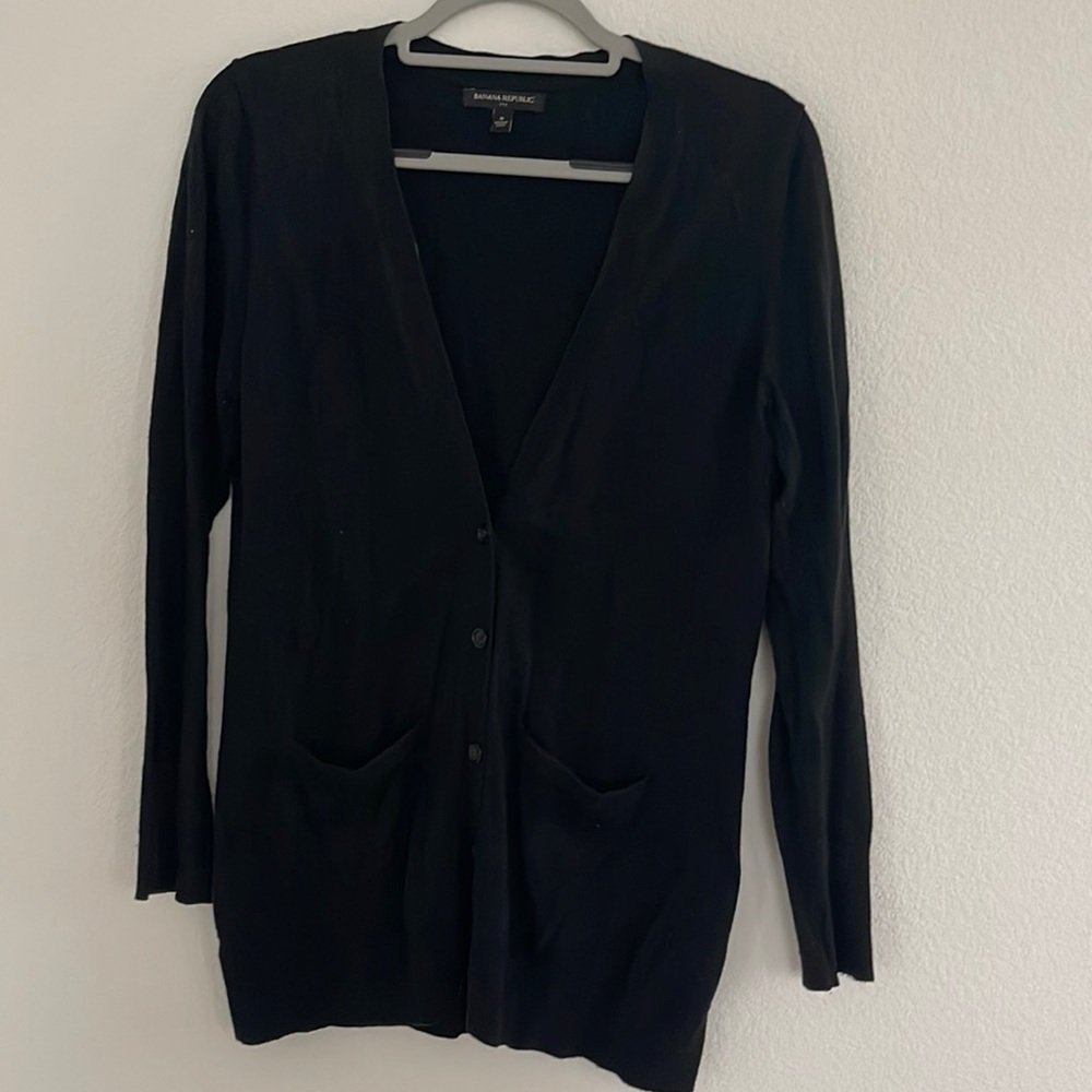Banana Republic size Small black cute cardigan